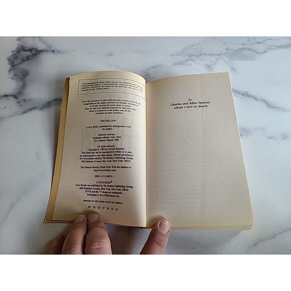 The Hellion By LaVyrle Spencer Paperback - Picture 4 of 10